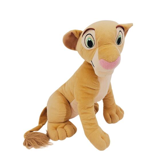 Y2K Disney Hasbro 2002 Adult Nala The Lion King Stuffed 18" Plush Seating Animal - Picture 1 of 7